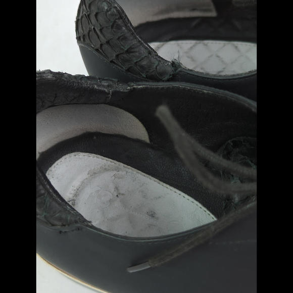 [SOLD] YOHJI YAMAMOTO x ADIDAS Y3 Men's Sz 12 "KOREY" Leather Lace Up Sneakers - Picture 7 of 12